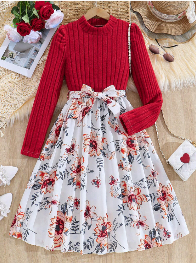 Floral Influenced Dress