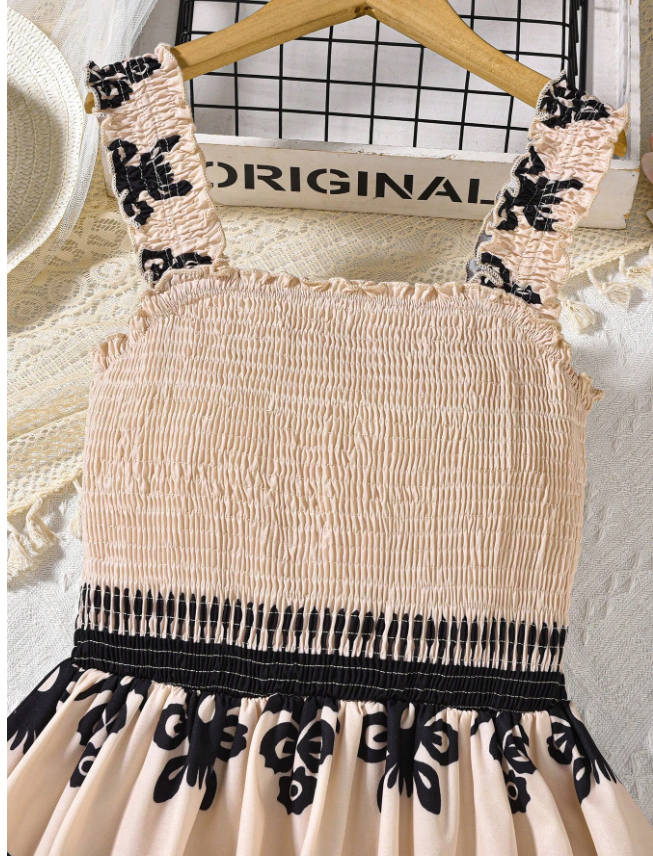 Indian Motif Printed Dress