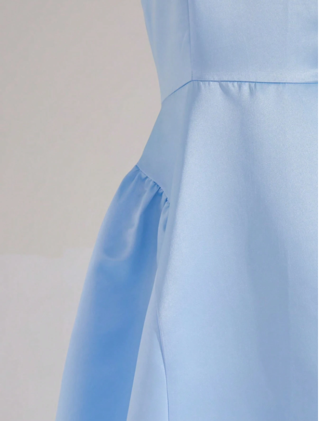 Pearly Satin Detailed Dress