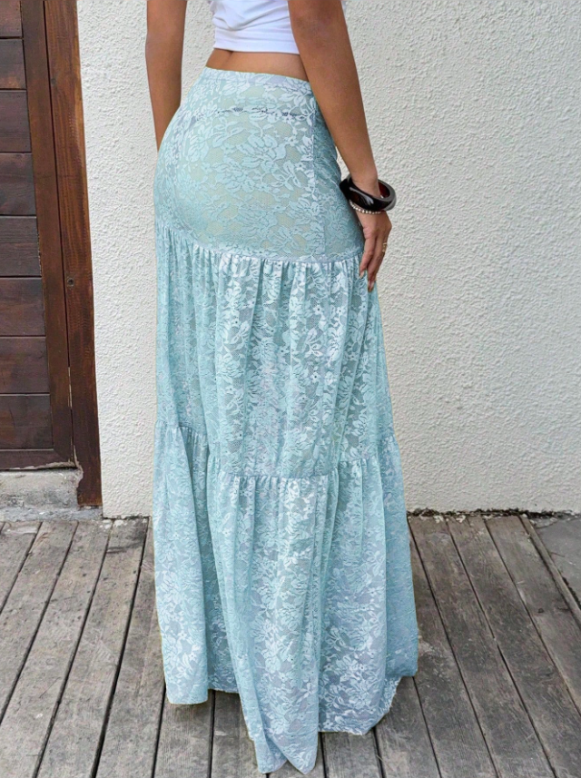 Lace Swim Coverup