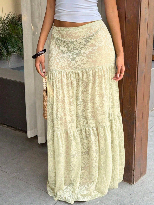 Lace Swim Coverup