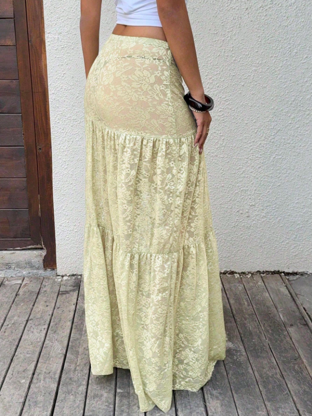 Lace Swim Coverup