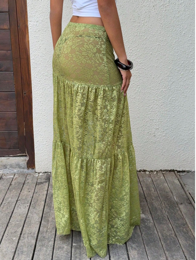 Lace Swim Coverup