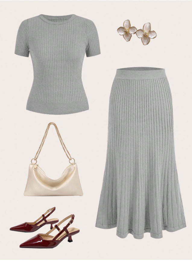 Stretch Knit Set