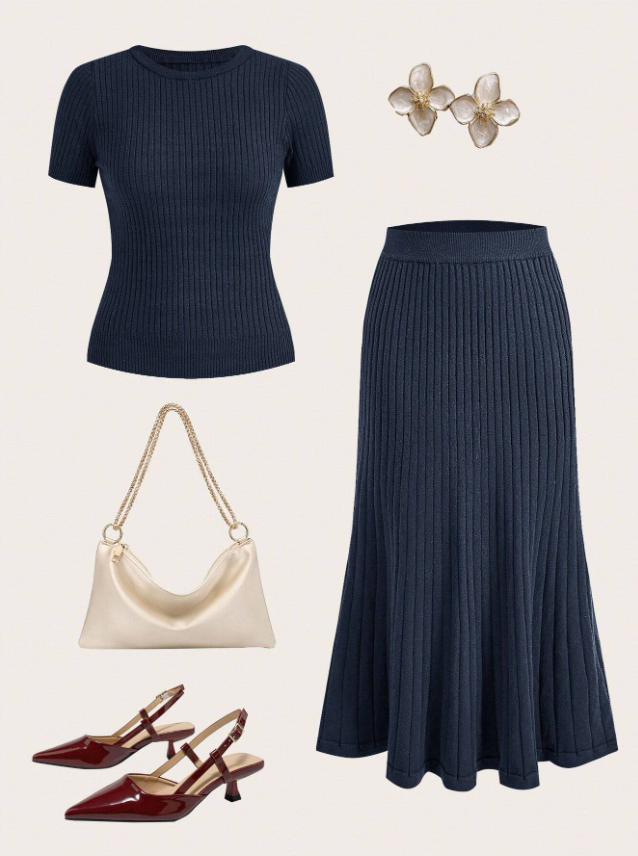 Stretch Knit Set