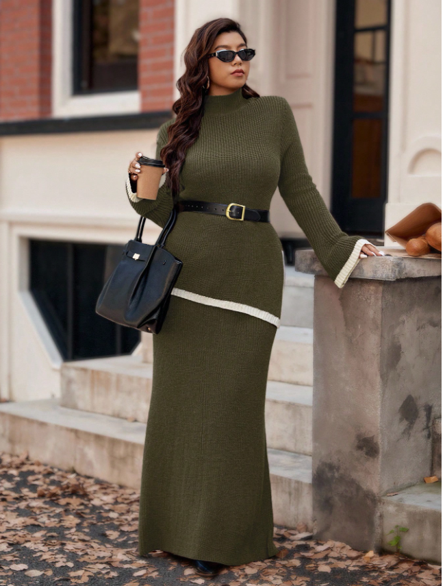 Knitted Luxury PLUS OOTD