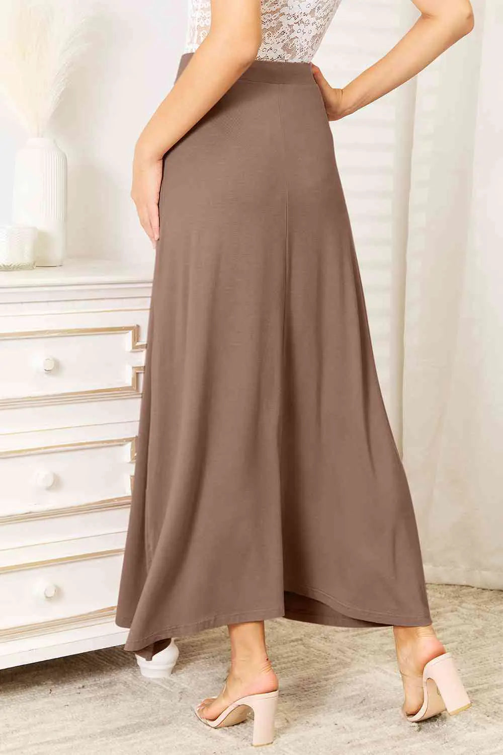 Basic Soft Maxi Skirt