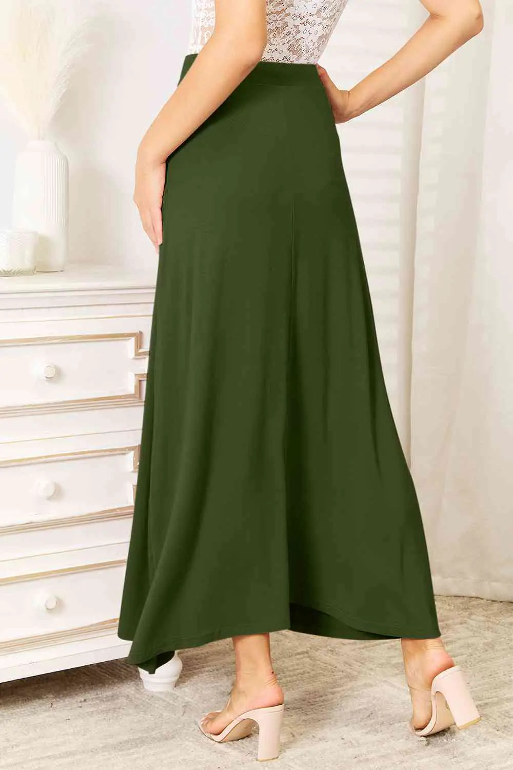 Basic Soft Maxi Skirt