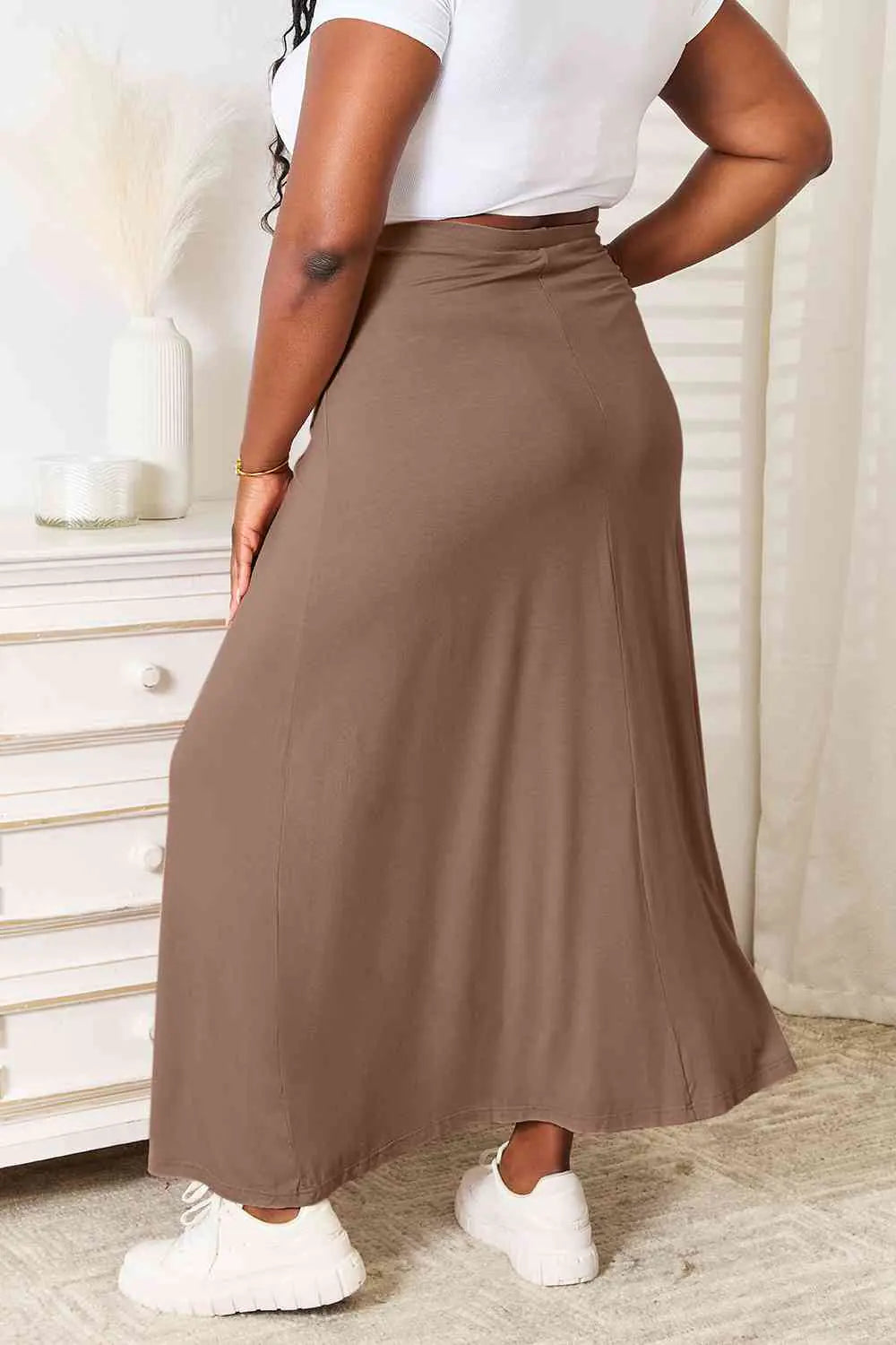 Basic Soft Maxi Skirt