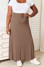 Basic Soft Maxi Skirt