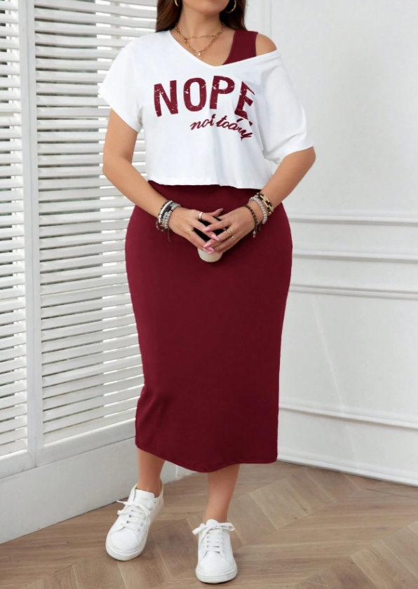 Not Today Top & Tank Dress