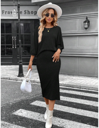 Sleek Long Sleeve Cozy Set