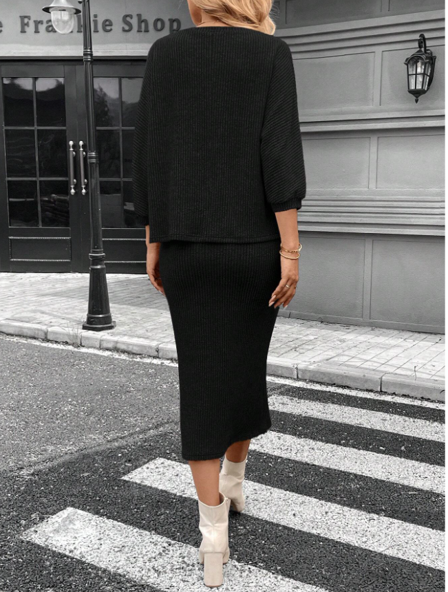 Sleek Long Sleeve Cozy Set