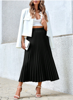 Sophistication via Colorful Pleats