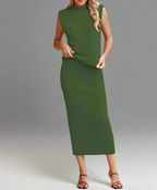 Sophisticated Knit Top & Bottom