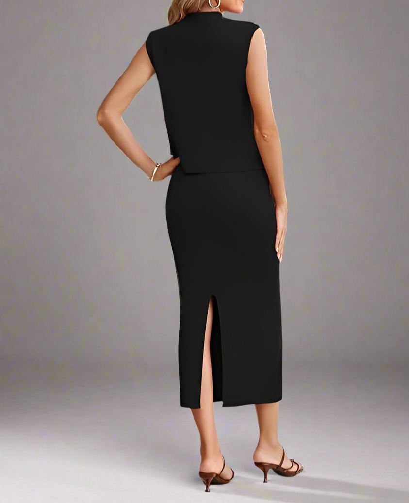 Sophisticated Knit Top & Bottom