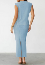 Sophisticated Knit Top & Bottom