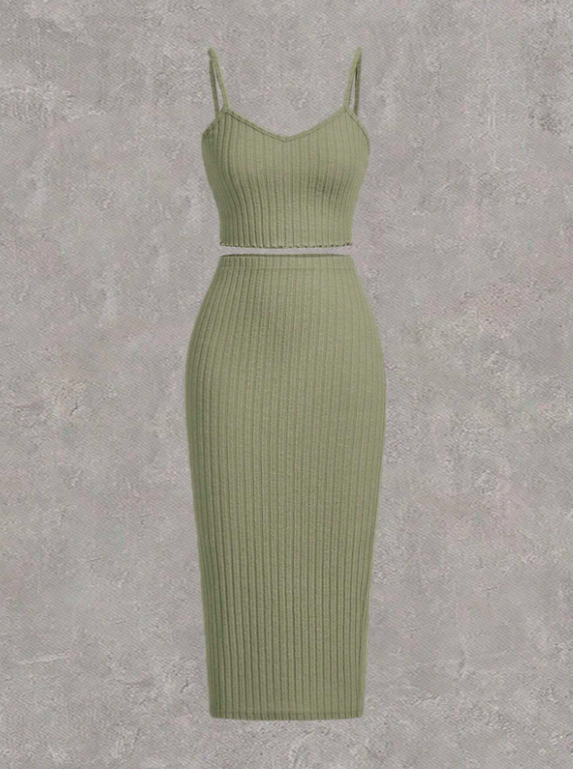 Camisole & Skirt OOTD