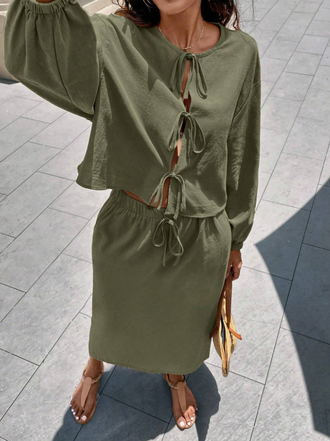 Luxe Linen OOTD Set