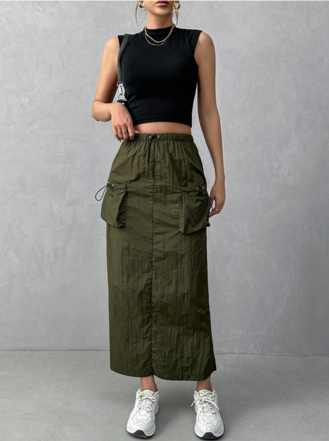 Basic Cargo Skirt