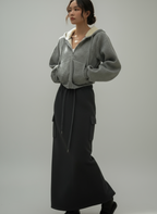 Thermal Fleece Cargo Skirt