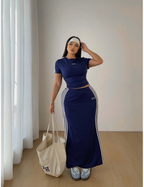 Sporty 2pc Jersey PLUS