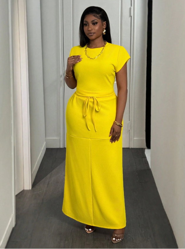 Plush Top & Skirt OOTD PLUS