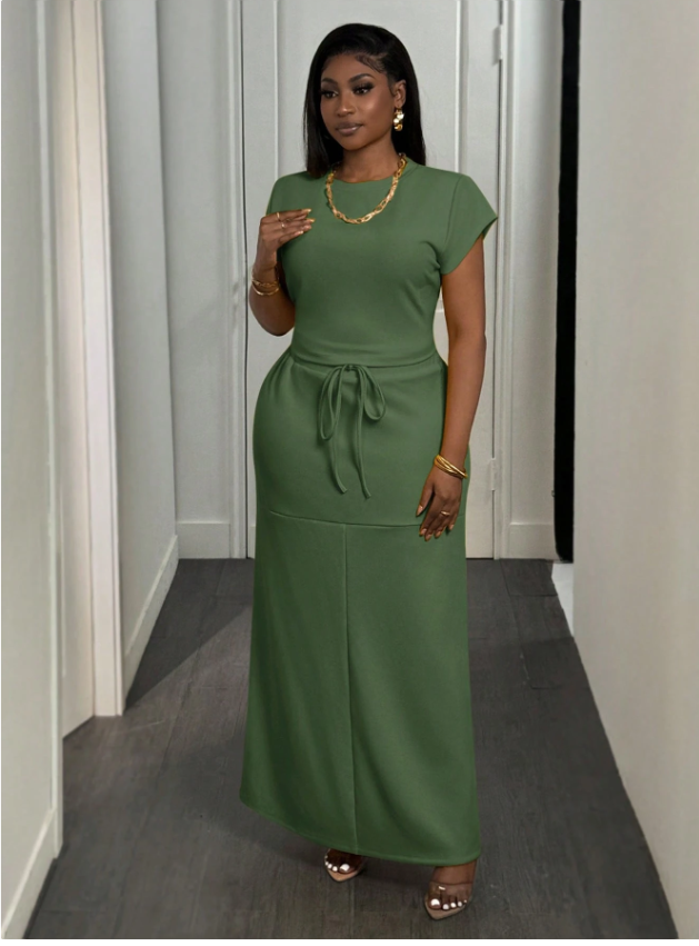 Plush Top & Skirt OOTD PLUS