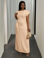 Plush Top & Skirt OOTD PLUS