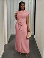 Plush Top & Skirt OOTD PLUS