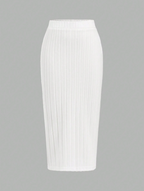Basic Slim Stretch Skirt GIRLS