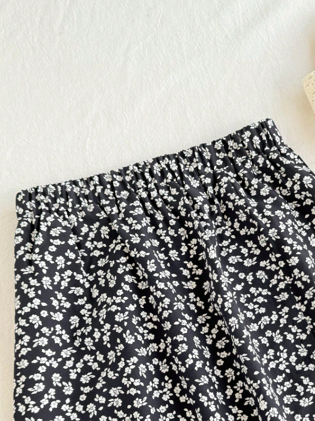 Light Flowy Floral Skirt GIRLS