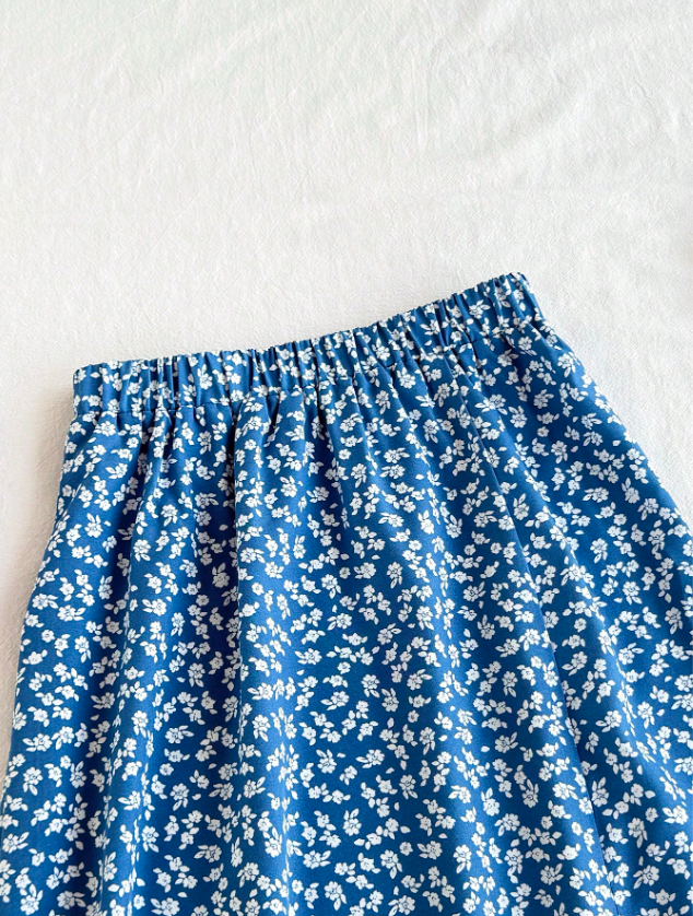 Light Flowy Floral Skirt GIRLS