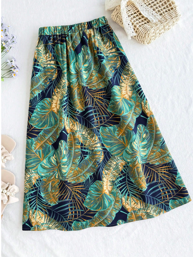Light Flowy Floral Skirt GIRLS