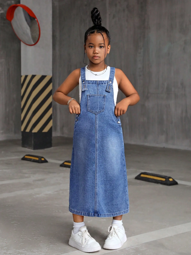 All in 1 Jean Dress GIRLS