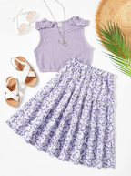 Lots of Pretty Prints & Top OOTD
