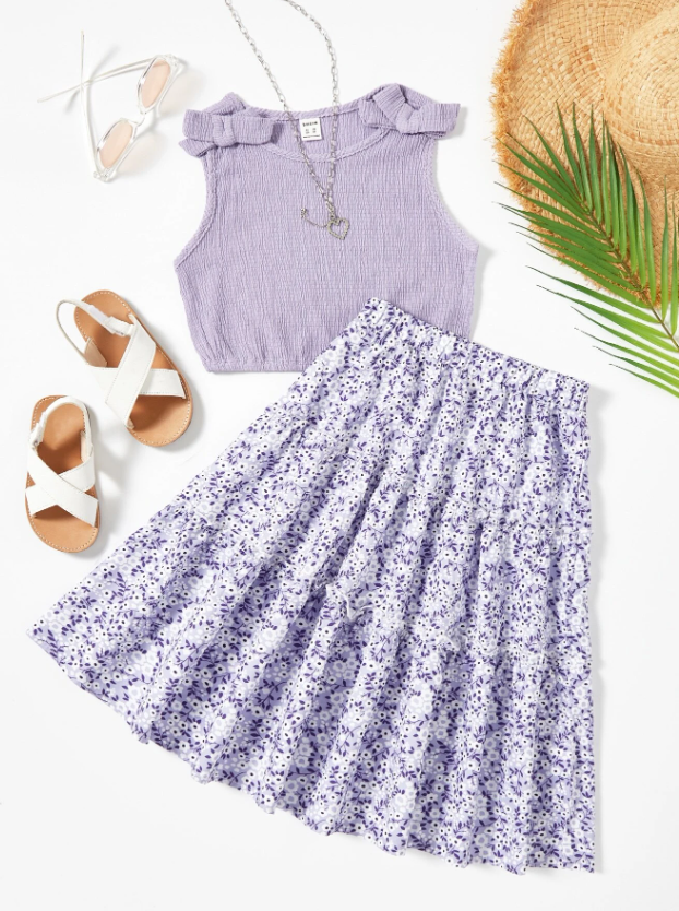 Lots of Pretty Prints & Top OOTD