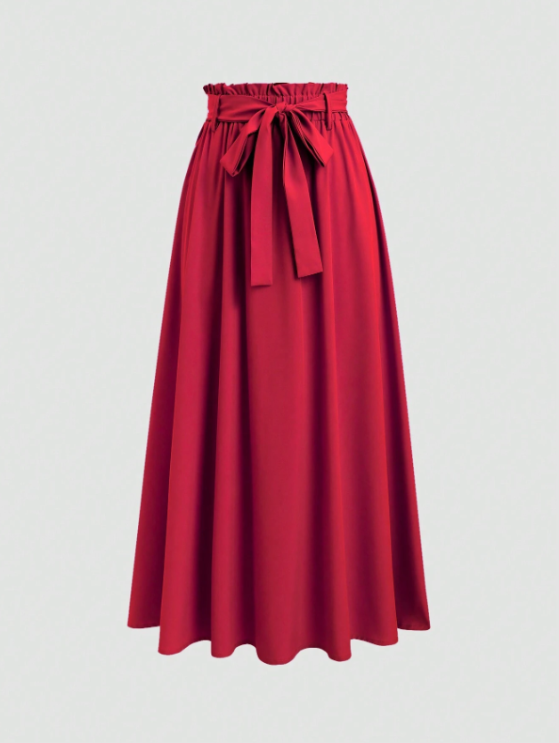 Fashioned with a Bow Skirt