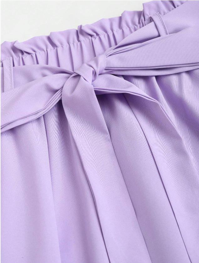 Fashioned with a Bow Skirt