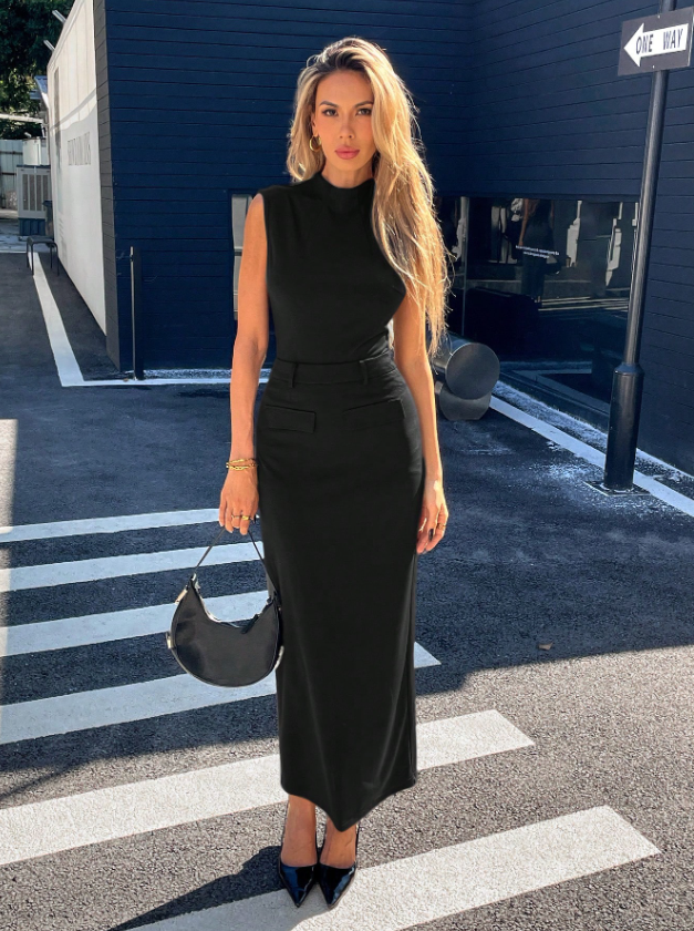 Pro Sleek Skirt Suit