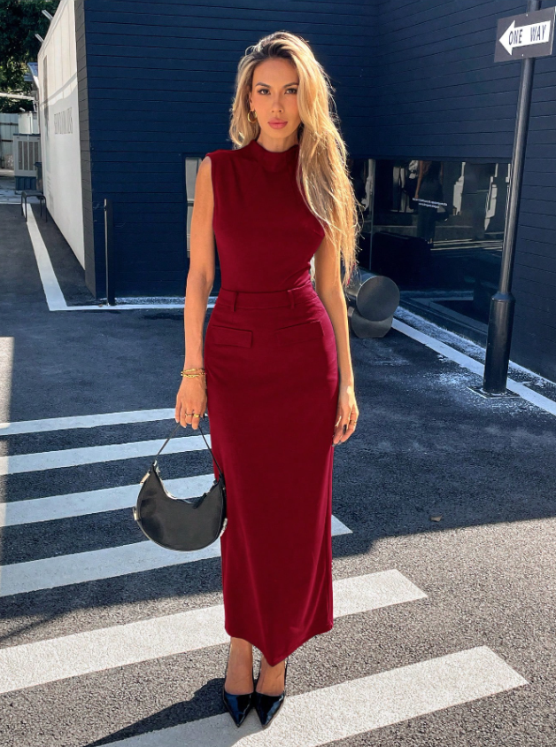 Pro Sleek Skirt Suit