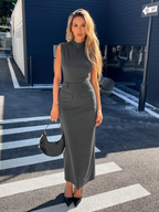 Pro Sleek Skirt Suit