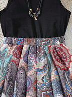 Paisley Short Sleeve Dress GIRLS