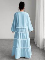 Woven Long Sleeve & Skirt PLUS