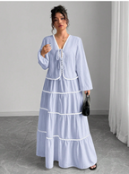 Woven Long Sleeve & Skirt PLUS