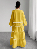 Woven Long Sleeve & Skirt PLUS