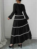 Woven Long Sleeve & Skirt OOTD