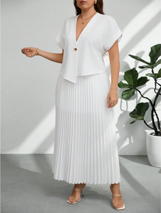 Classic A Line Skirt and Top