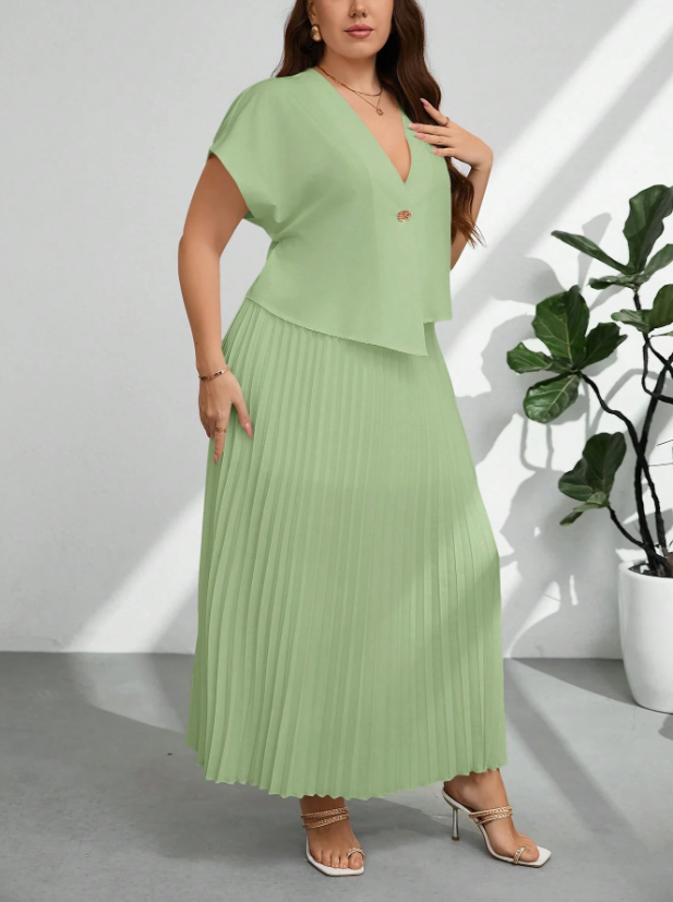 Classic A Line Skirt and Top