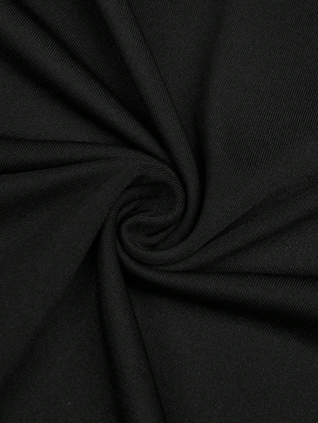 Sleek and Sophisticated Black 2Pc
